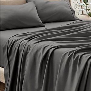 Bare Home Twin XL sheet set GRAY
